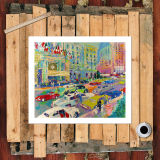 street HD Canvas Print Home Decor Paintings Wall Art Pictures