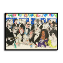 Bar party HD Canvas Print Home Decor Paintings Wall Art Pictures