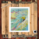 ski HD Canvas Print Home Decor Paintings Wall Art Pictures