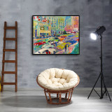 street HD Canvas Print Home Decor Paintings Wall Art Pictures