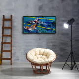 Swim HD Canvas Print Home Decor Paintings Wall Art Pictures