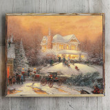 Victorian Christmas II HD Canvas Print Home Decor Paintings Wall Art Pictures