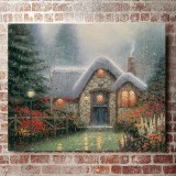 The Woodsman Thatch HD Canvas Print Home Decor Paintings Wall Art Pictures