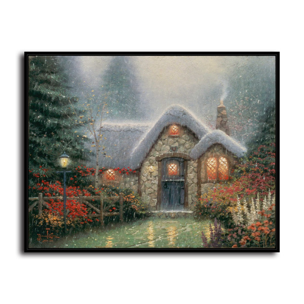 The Woodsman Thatch HD Canvas Print Home Decor Paintings Wall Art Pictures