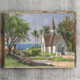 Wailea Chapel HD Canvas Print Home Decor Paintings Wall Art Pictures