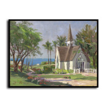 Wailea Chapel HD Canvas Print Home Decor Paintings Wall Art Pictures