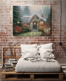 The Woodsman Thatch HD Canvas Print Home Decor Paintings Wall Art Pictures