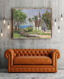 Wailea Chapel HD Canvas Print Home Decor Paintings Wall Art Pictures