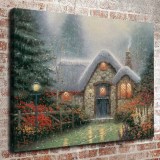 The Woodsman Thatch HD Canvas Print Home Decor Paintings Wall Art Pictures