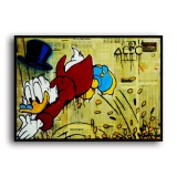 Scrooge McDuck HD Canvas Print Home Decor Paintings Wall Art Pictures