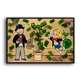 Money tree HD Canvas Print Home Decor Paintings Wall Art Pictures