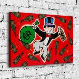 Money maste HD Canvas Print Home Decor Paintings Wall Art Pictures