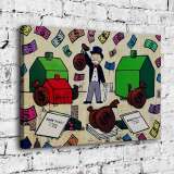 money master HD Canvas Print Home Decor Paintings Wall Art Pictures