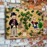 Money tree HD Canvas Print Home Decor Paintings Wall Art Pictures