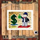 money master HD Canvas Print Home Decor Paintings Wall Art Pictures