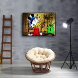 Scrooge McDuck HD Canvas Print Home Decor Paintings Wall Art Pictures