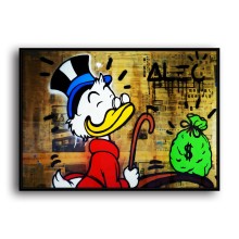 Scrooge McDuck HD Canvas Print Home Decor Paintings Wall Art Pictures