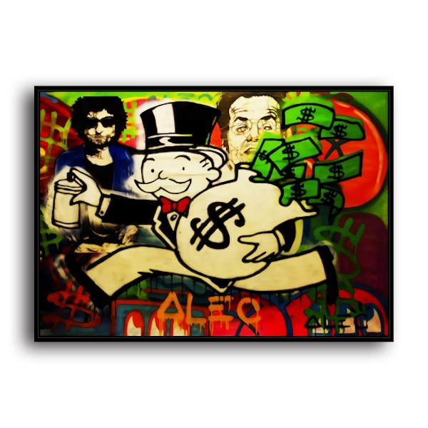 Money maste HD Canvas Print Home Decor Paintings Wall Art Pictures