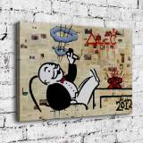 dollars face HD Canvas Print Home Decor Paintings Wall Art Pictures