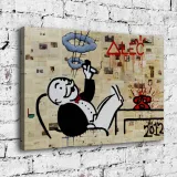 dollars face HD Canvas Print Home Decor Paintings Wall Art Pictures