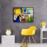 Rich little master HD Canvas Print Home Decor Paintings Wall Art Pictures