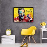 Racer HD Canvas Print Home Decor Paintings Wall Art Pictures