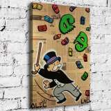 Money maste HD Canvas Print Home Decor Paintings Wall Art Pictures