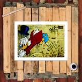 Scrooge McDuck HD Canvas Print Home Decor Paintings Wall Art Pictures