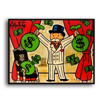 money master HD Canvas Print Home Decor Paintings Wall Art Pictures