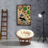 Money maste HD Canvas Print Home Decor Paintings Wall Art Pictures