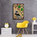 Money maste HD Canvas Print Home Decor Paintings Wall Art Pictures