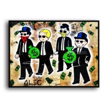 Money master HD Canvas Print Home Decor Paintings Wall Art Pictures