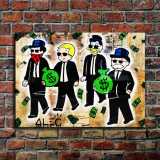 Money master HD Canvas Print Home Decor Paintings Wall Art Pictures