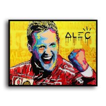 Racer HD Canvas Print Home Decor Paintings Wall Art Pictures