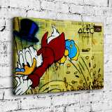 Scrooge McDuck HD Canvas Print Home Decor Paintings Wall Art Pictures