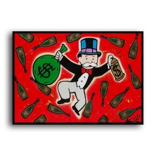 Money maste HD Canvas Print Home Decor Paintings Wall Art Pictures