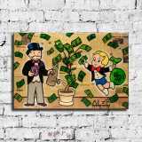 Money tree HD Canvas Print Home Decor Paintings Wall Art Pictures