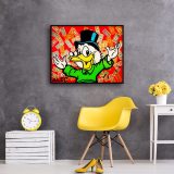 Scrooge McDuck HD Canvas Print Home Decor Paintings Wall Art Pictures