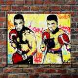 boxer  HD Canvas Print Home Decor Paintings Wall Art Pictures