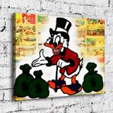 Scrooge McDuck HD Canvas Print Home Decor Paintings Wall Art Pictures