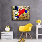 Scrooge McDuck HD Canvas Print Home Decor Paintings Wall Art Pictures