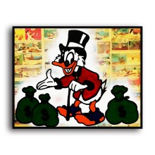 Scrooge McDuck HD Canvas Print Home Decor Paintings Wall Art Pictures