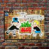 money master HD Canvas Print Home Decor Paintings Wall Art Pictures