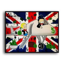 Rich man's plane HD Canvas Print Home Decor Paintings Wall Art Pictures