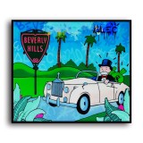 Uncle rich car HD Canvas Print Home Decor Paintings Wall Art Pictures