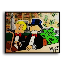 money master HD Canvas Print Home Decor Paintings Wall Art Pictures