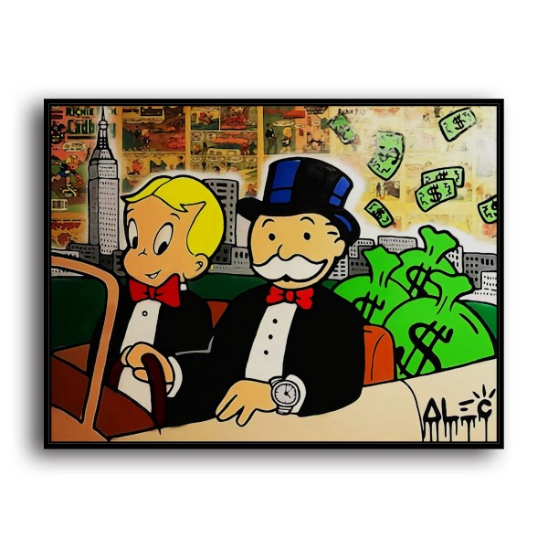 money master HD Canvas Print Home Decor Paintings Wall Art Pictures