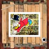 Scrooge McDuck HD Canvas Print Home Decor Paintings Wall Art Pictures