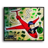 Rich man's plane HD Canvas Print Home Decor Paintings Wall Art Pictures