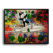 Rich man's plane HD Canvas Print Home Decor Paintings Wall Art Pictures